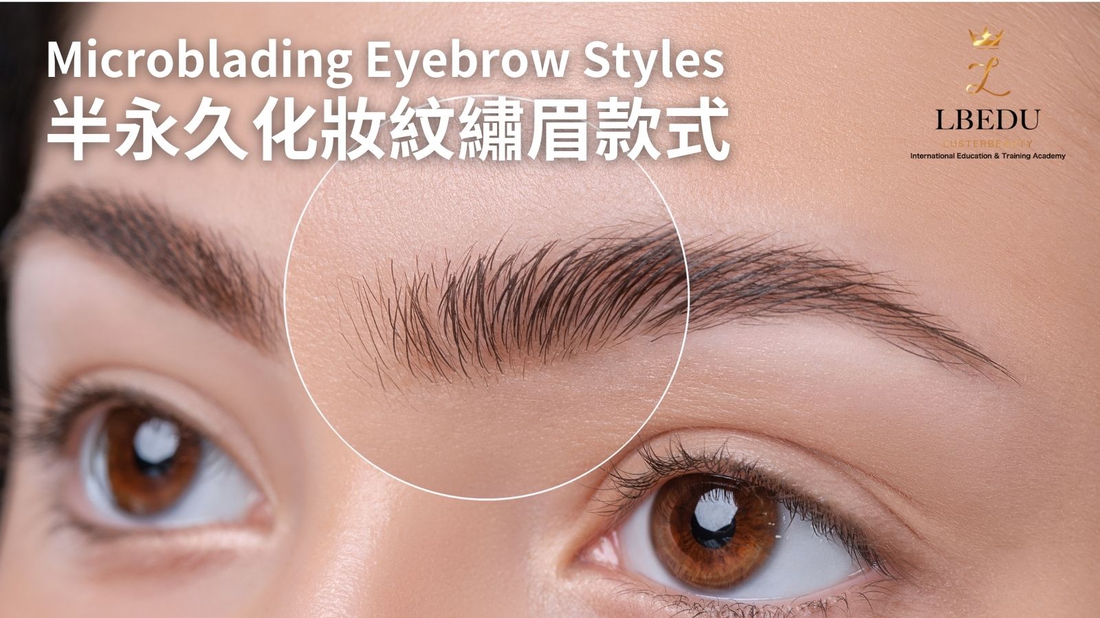 Micropigmentation for eyebrow pattern